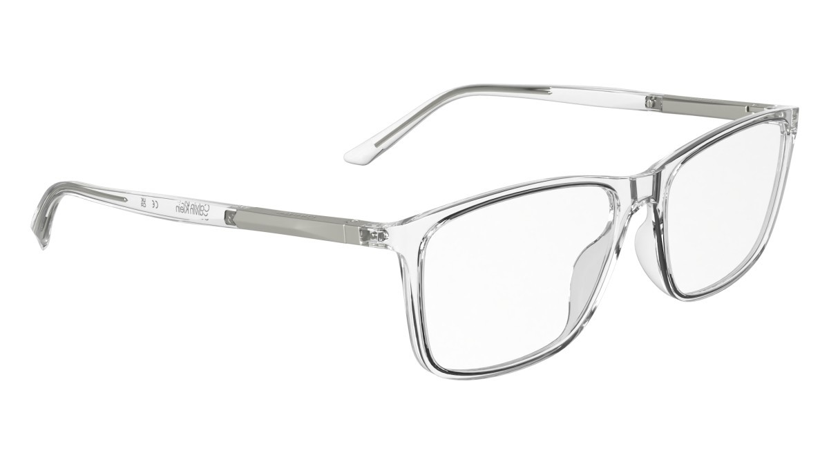 Eyeglasses Calvin Klein CK5864N (970) color crystal shape rectangle lenses colore - 4