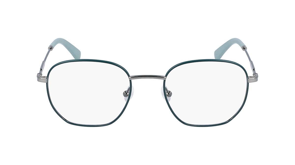 Occhiali da vista Calvin Klein Jeans CKJ20101 (431) colore satin dark teal forma rotondo 