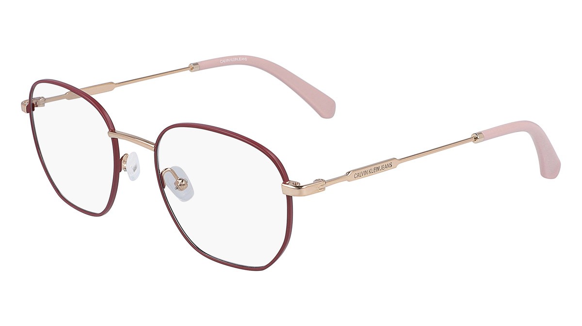 Brillen Calvin Klein Jeans CKJ20101 (645) farbe satin berry form rund 