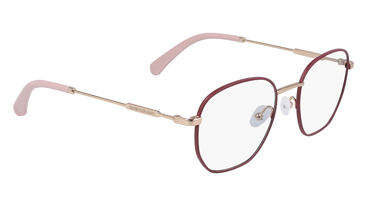 Brillen Calvin Klein Jeans CKJ20101 (645) farbe satin berry form rund 