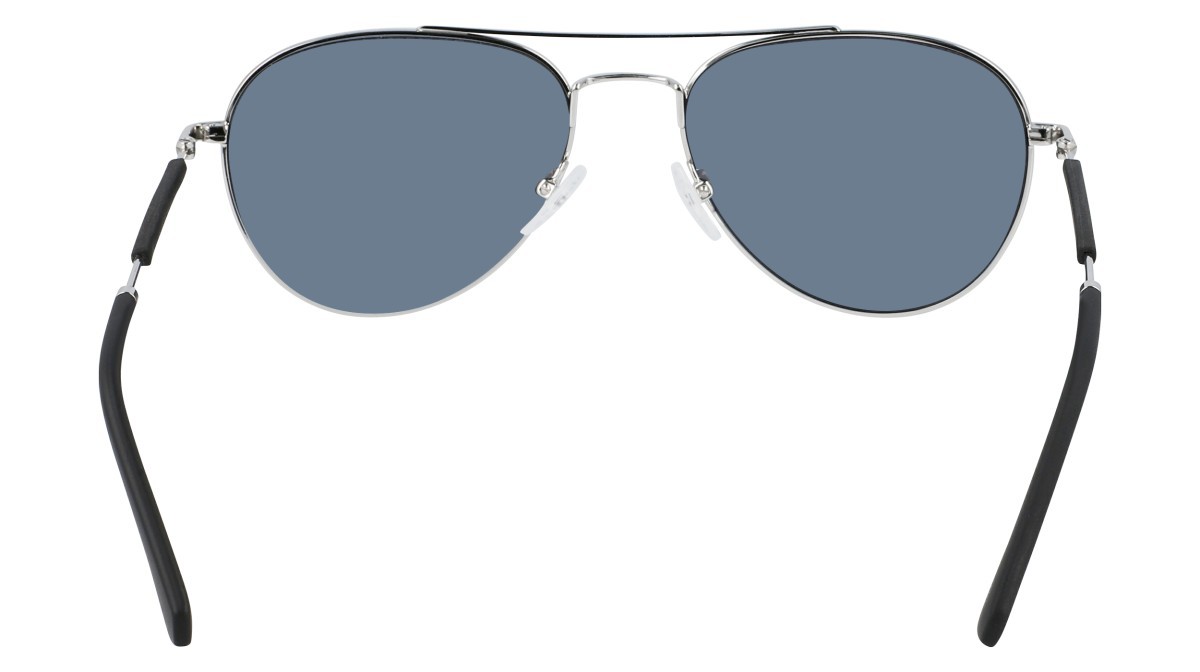 Sunglasses Calvin Klein Jeans CKJ20109S N (045) color shiny silver shape aviator 