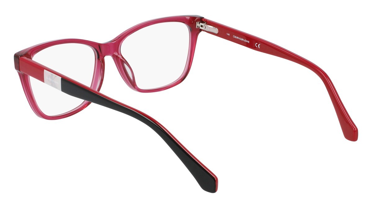Brillen Calvin Klein Jeans CKJ21621 (603) farbe burgundy form rechteckig 