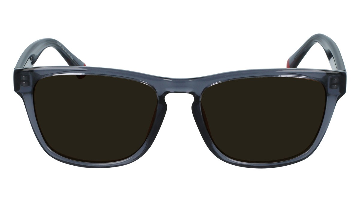 Sonnenbrillen Calvin Klein Jeans CKJ21623S (050) farbe gray form rechteckig gläser solid brown/orange mirror