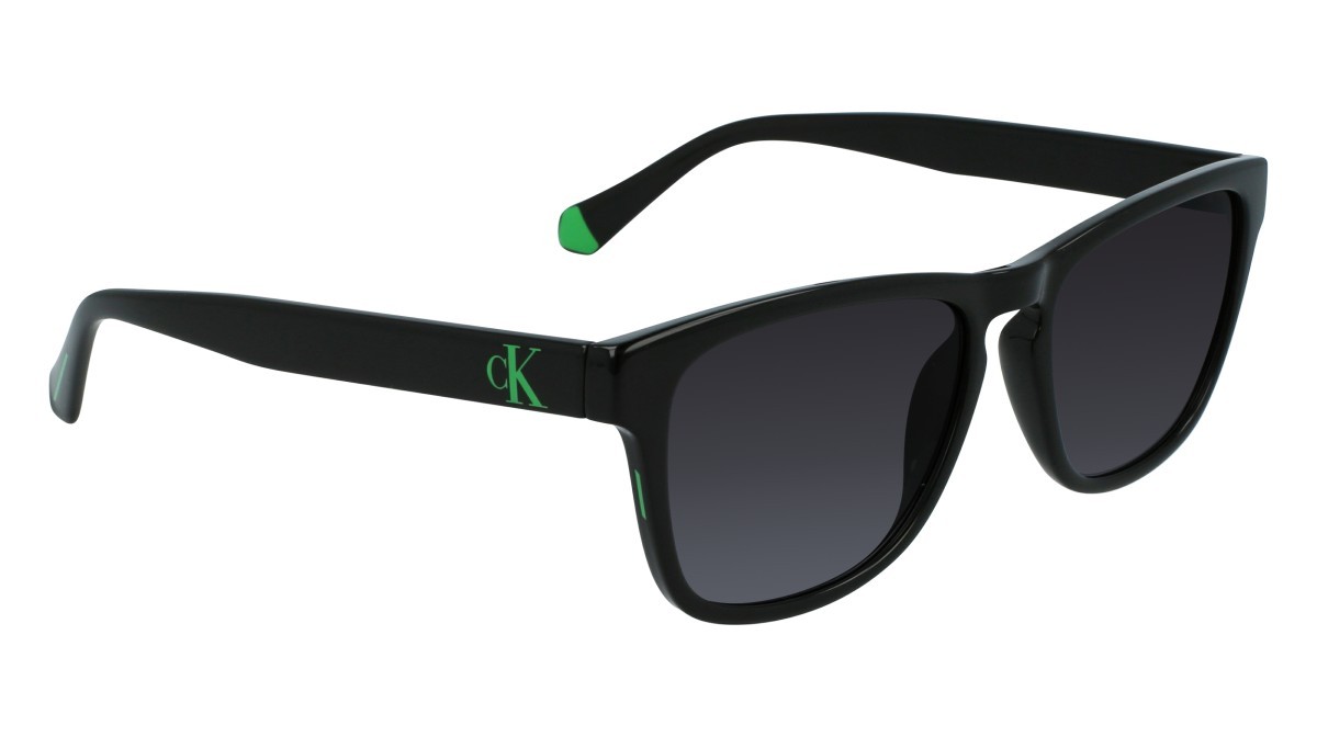 Sunglasses Calvin Klein Jeans CKJ21623S N (001) color black shape rectangle 