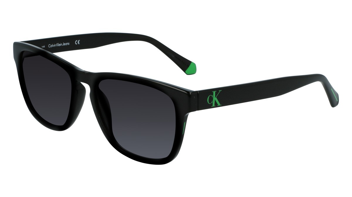 Sunglasses Calvin Klein Jeans CKJ21623S N (001) color black shape rectangle 