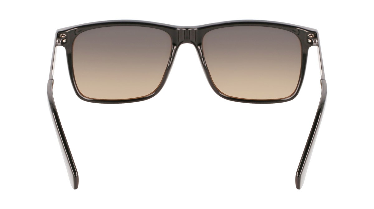 Sunglasses Calvin Klein Jeans CKJ21624S (001) color black shape rectangle lenses gradient petrol/brown