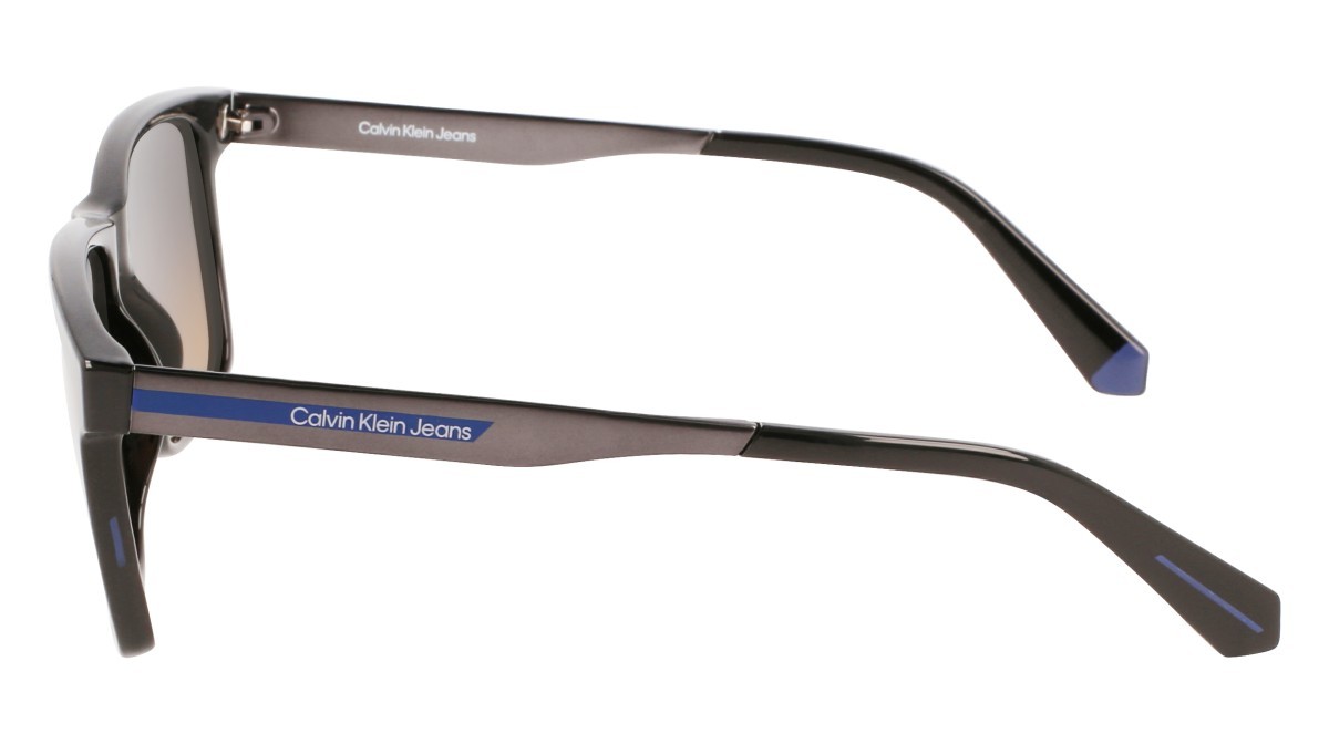 Sunglasses Calvin Klein Jeans CKJ21624S N (001) color black shape rectangle 