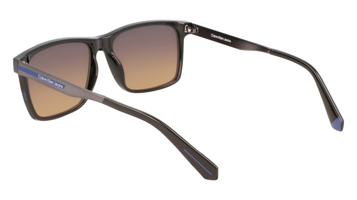 Sunglasses Calvin Klein Jeans CKJ21624S N (001) color black shape rectangle 