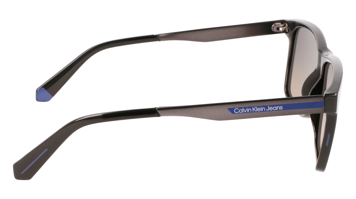 Sunglasses Calvin Klein Jeans CKJ21624S N (001) color black shape rectangle 