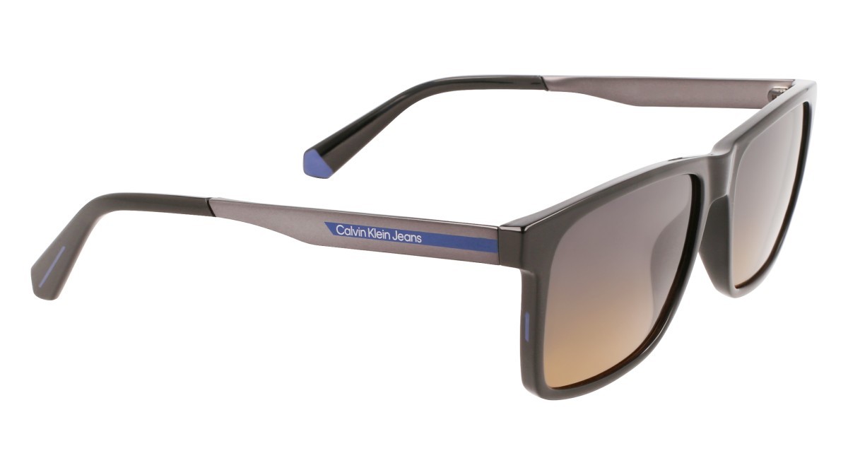 Sunglasses Calvin Klein Jeans CKJ21624S N (001) color black shape rectangle 