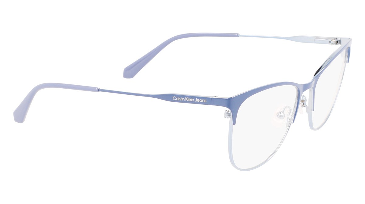 Brillen Calvin Klein Jeans CKJ22206 (400) farbe blue form cat-eye 