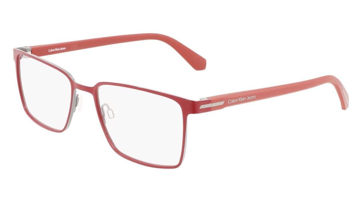 Brillen Calvin Klein Jeans CKJ22207 (603) farbe burgundy form rechteckig gläser demo