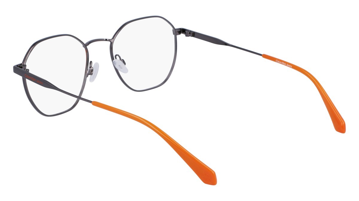 Occhiali da vista Calvin Klein Jeans CKJ22220 (021) colore dark ruthenium/orange forma rettangolare 