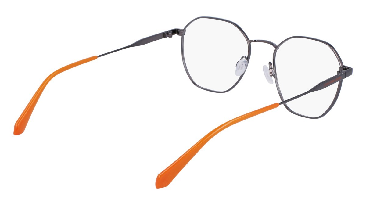 Occhiali da vista Calvin Klein Jeans CKJ22220 (021) colore dark ruthenium/orange forma rettangolare 