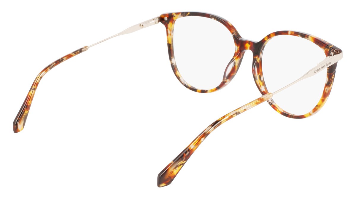 Brillen Calvin Klein Jeans CKJ22612 (232) farbe brown havana form pantos 
