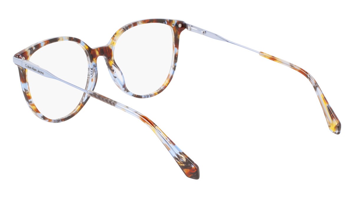 Brillen Calvin Klein Jeans CKJ22612 (233) farbe blue havana form pantos 