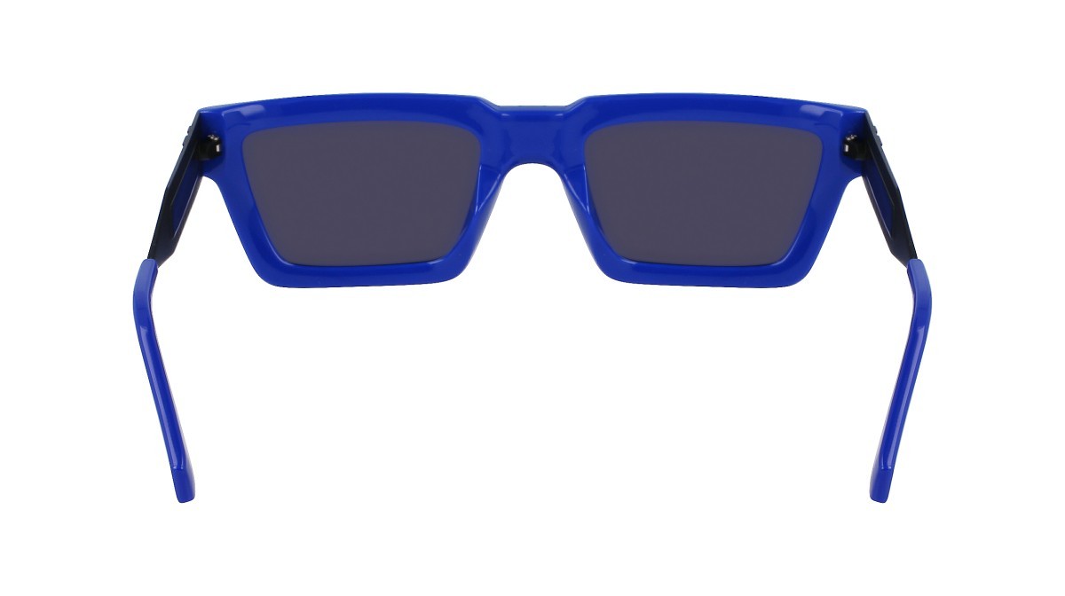 Sonnenbrillen Calvin Klein Jeans CKJ22641S (400) farbe blue form rechteckig gläser solid grey