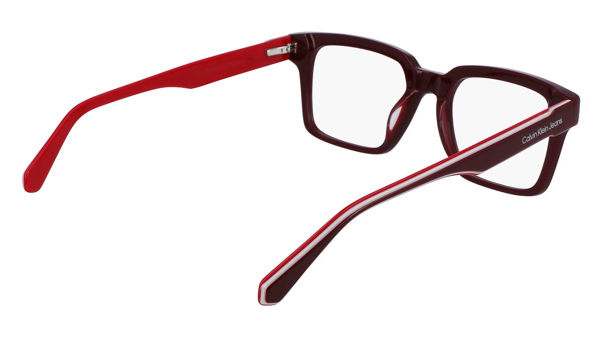 Brillen Calvin Klein Jeans CKJ22647 (603) farbe burgundy form rechteckig 
