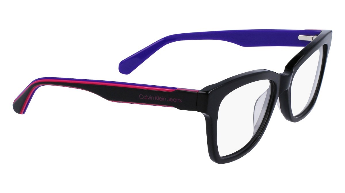 Brillen Calvin Klein Jeans CKJ22648 (001) farbe black form cat-eye 