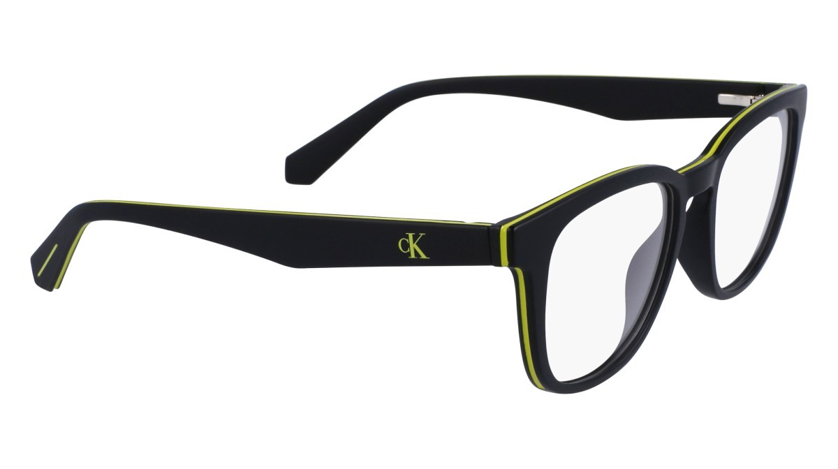 Eyeglasses Calvin Klein Jeans CKJ22650 (002) color matte black shape round 