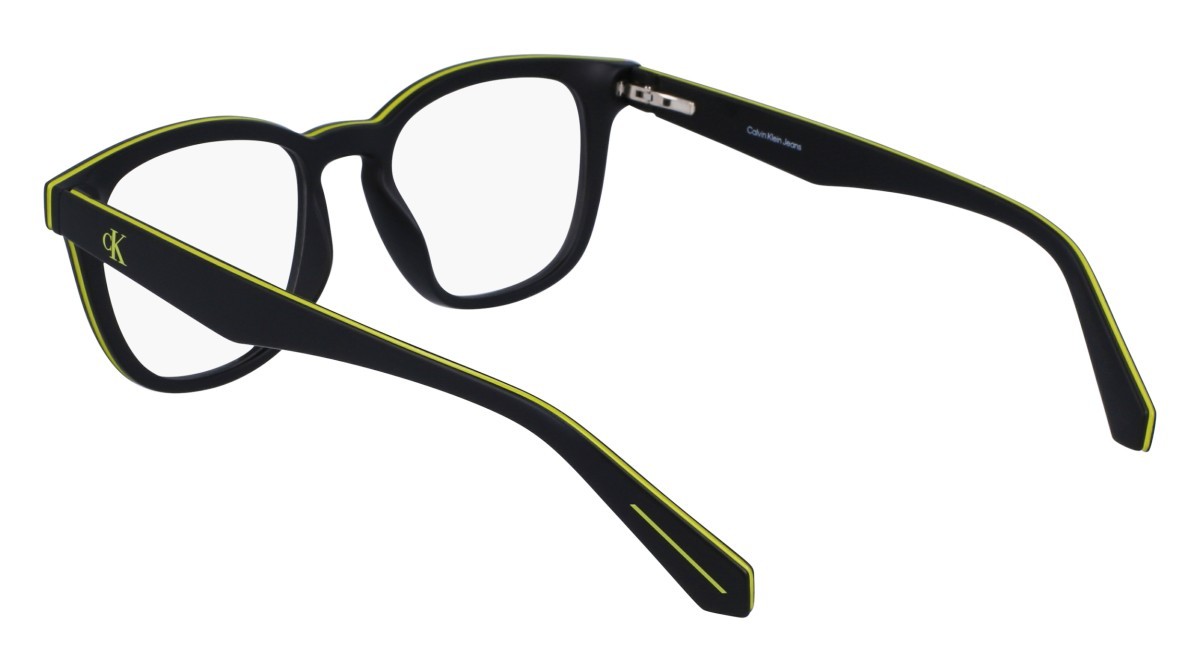 Eyeglasses Calvin Klein Jeans CKJ22650 (002) color matte black shape round 