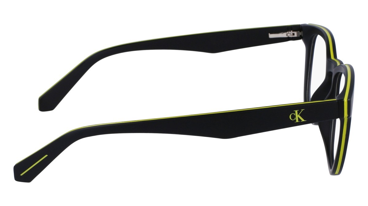 Eyeglasses Calvin Klein Jeans CKJ22650 (002) color matte black shape round 