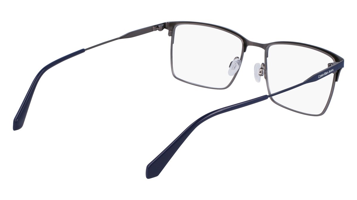 Brillen Calvin Klein Jeans CKJ23205 N (020) farbe dark ruthenium/blue form rechteckig 