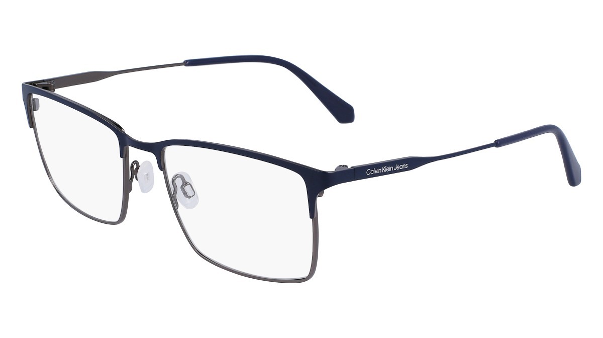Brillen Calvin Klein Jeans CKJ23205 N (020) farbe dark ruthenium/blue form rechteckig 