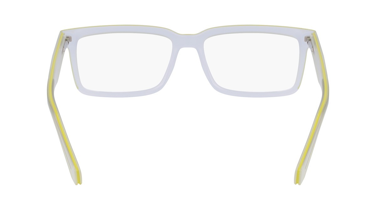 Brillen Calvin Klein Jeans CKJ23612 (971) farbe crystal clear form rechteckig 