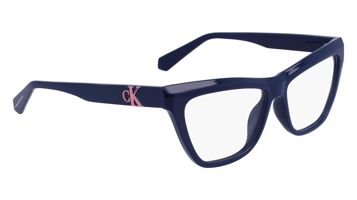 Brillen Calvin Klein Jeans CKJ23614 (400) farbe blue form cat-eye 