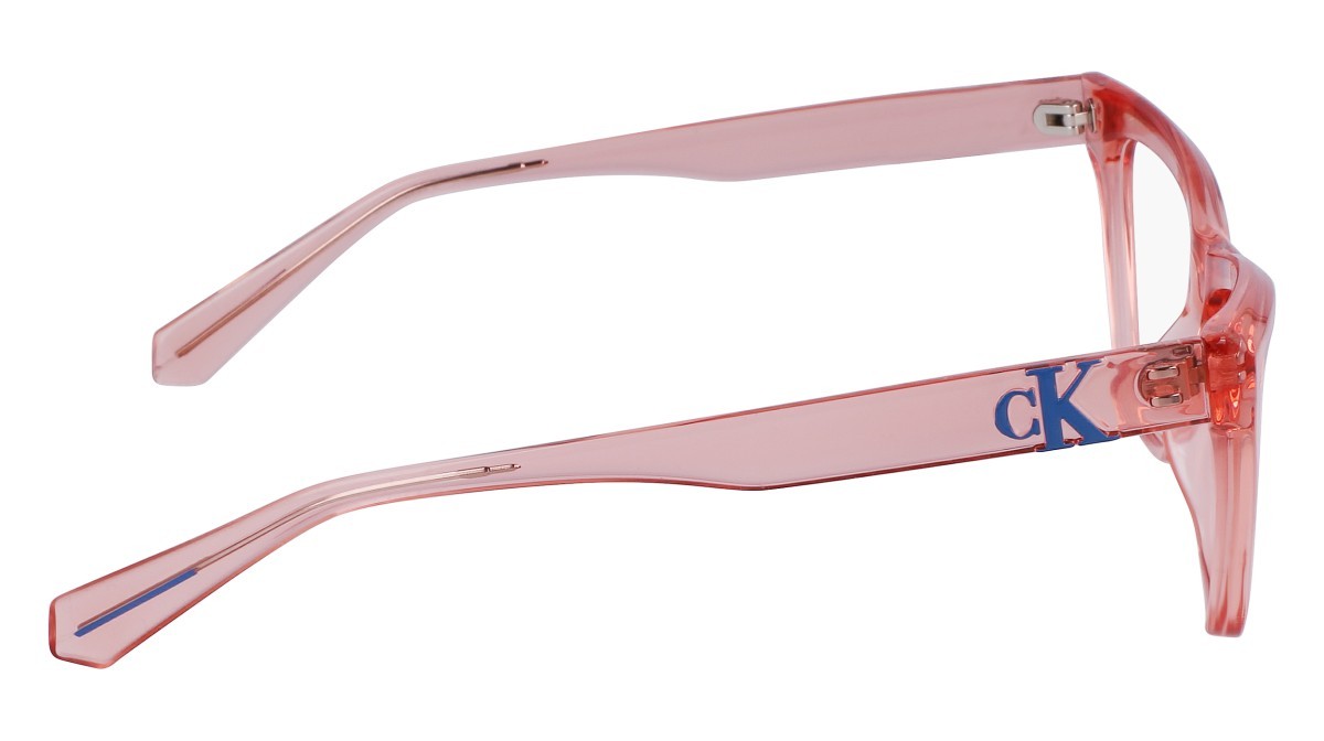 Brillen Calvin Klein Jeans CKJ23614 (671) farbe rose form cat-eye 