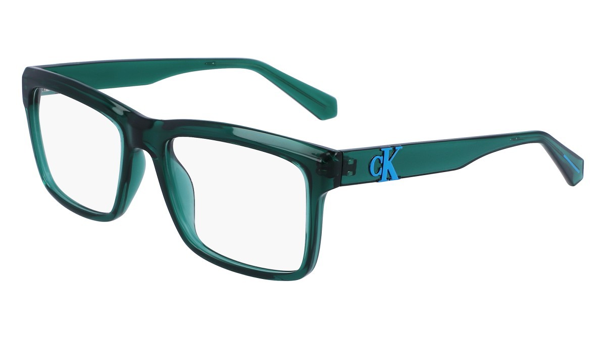 Brillen Calvin Klein Jeans CKJ23615 (300) farbe green form rechteckig 
