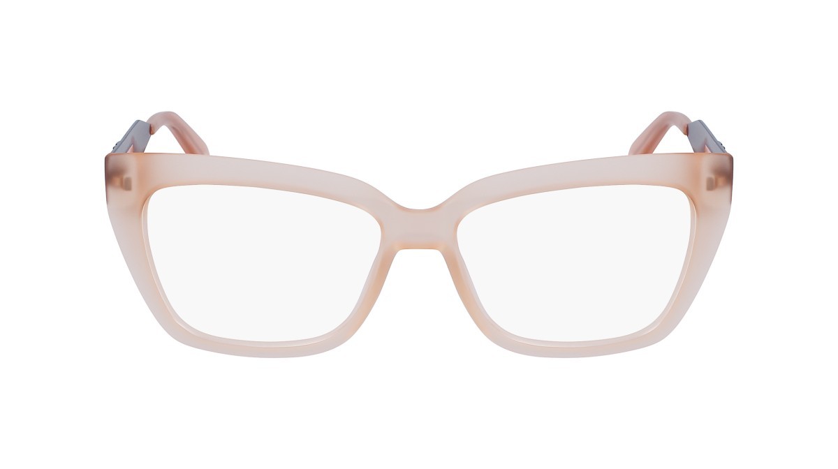 Brillen Calvin Klein Jeans CKJ23618 (671) farbe rose form cat-eye 