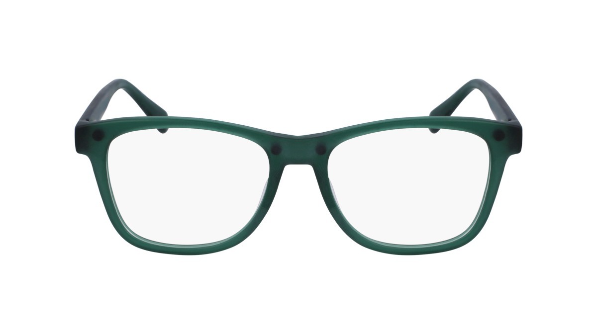 Brillen Calvin Klein Jeans CKJ23643MAG-SET (300) farbe green form rechteckig gläser solid revo green