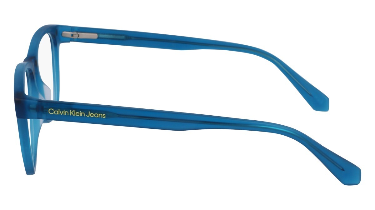Brillen Calvin Klein Jeans CKJ23643MAG-SET (460) farbe blue form rechteckig gläser solid grey full mirror blue