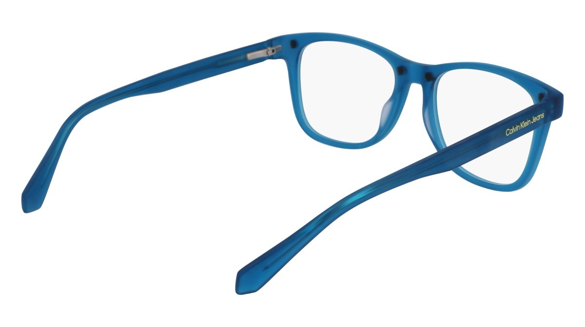 Brillen Calvin Klein Jeans CKJ23643MAG-SET (460) farbe blue form rechteckig gläser solid grey full mirror blue
