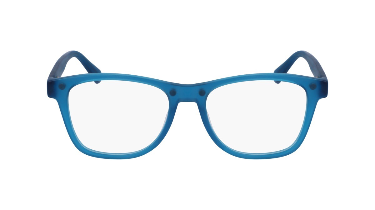 Brillen Calvin Klein Jeans CKJ23643MAG-SET (460) farbe blue form rechteckig gläser solid grey full mirror blue