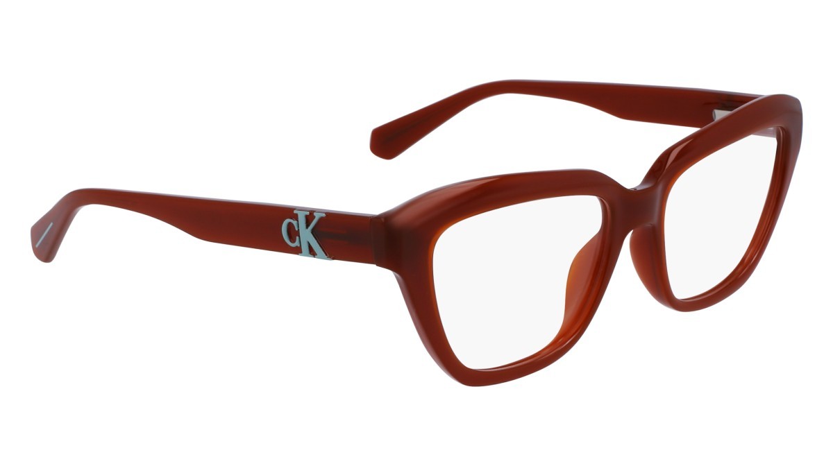 Brillen Calvin Klein Jeans CKJ23644 (210) farbe brown form rechteckig 