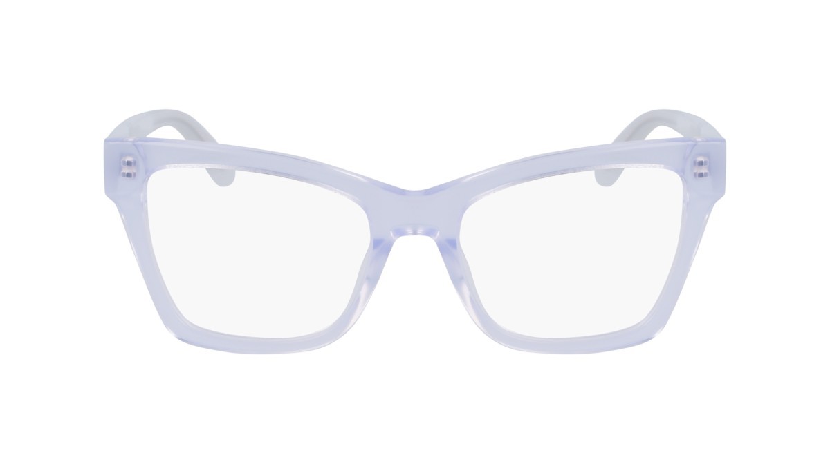 Brillen Calvin Klein Jeans CKJ23646 (100) farbe white form schmetterling 