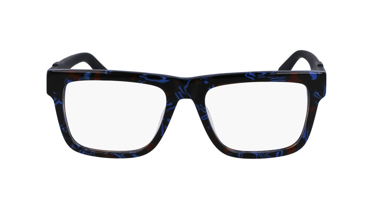 Brillen Calvin Klein Jeans CKJ23647 (400) farbe blue form rechteckig 
