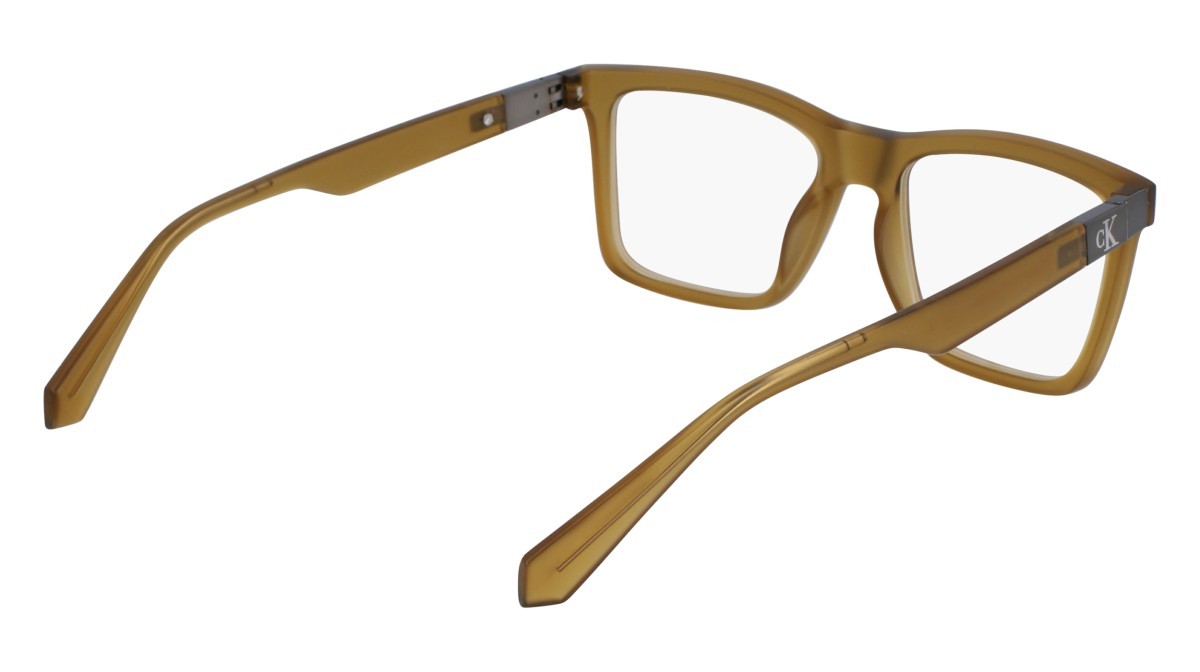 Brillen Calvin Klein Jeans CKJ23649 (309) farbe khaki form rechteckig 