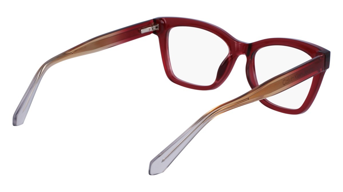 Brillen Calvin Klein Jeans CKJ23650 (601) farbe burgundy form rechteckig 