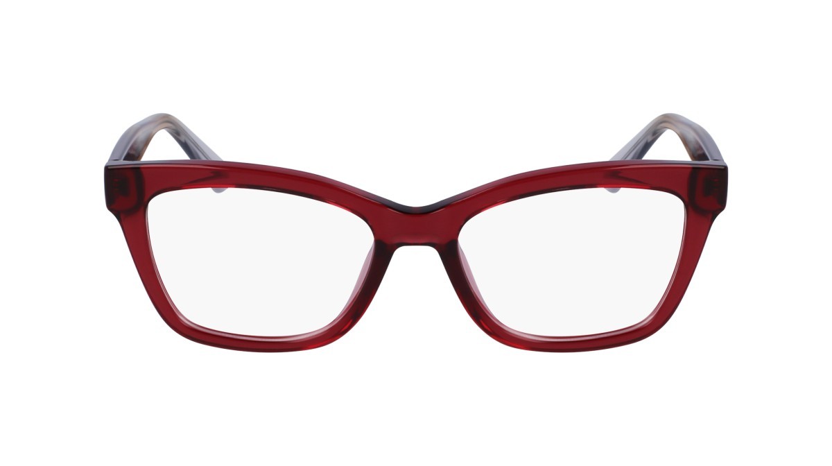 Brillen Calvin Klein Jeans CKJ23650 (601) farbe burgundy form rechteckig 