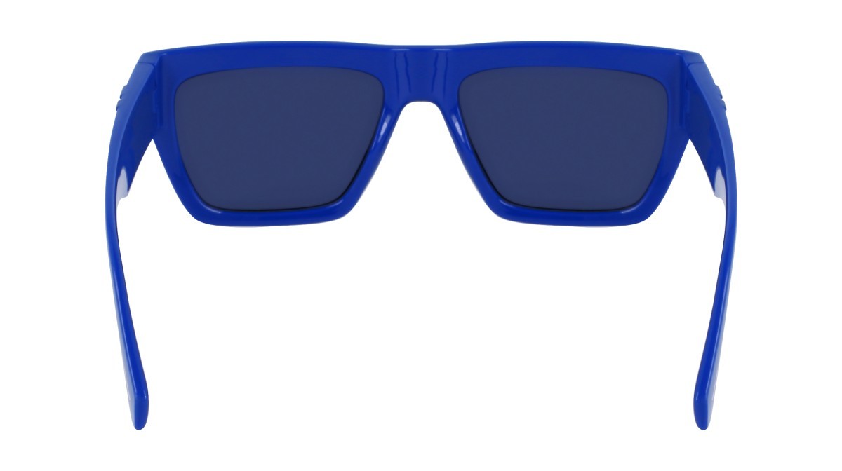 Sonnenbrillen Calvin Klein Jeans CKJ23653S (400) farbe blue form rechteckig gläser solid blue