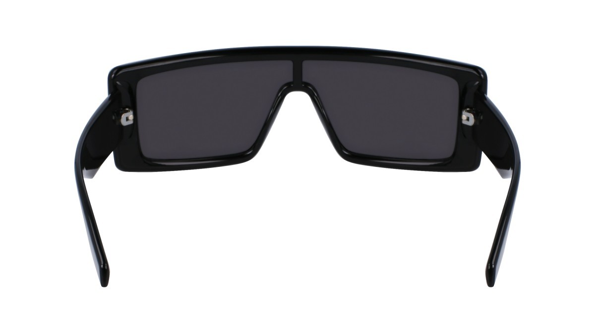 Sonnenbrillen Calvin Klein Jeans CKJ23655S (001) farbe black form maske gläser solid grey