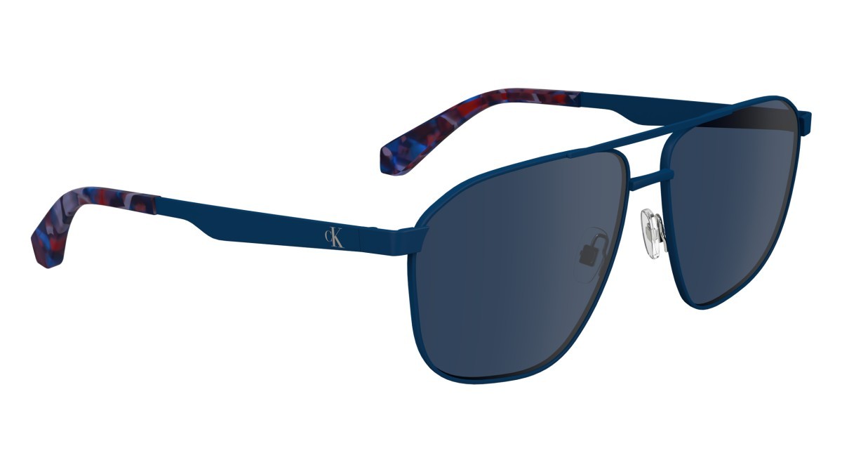 Sonnenbrillen Calvin Klein Jeans CKJ24202S N (400) farbe blue form rechteckig 