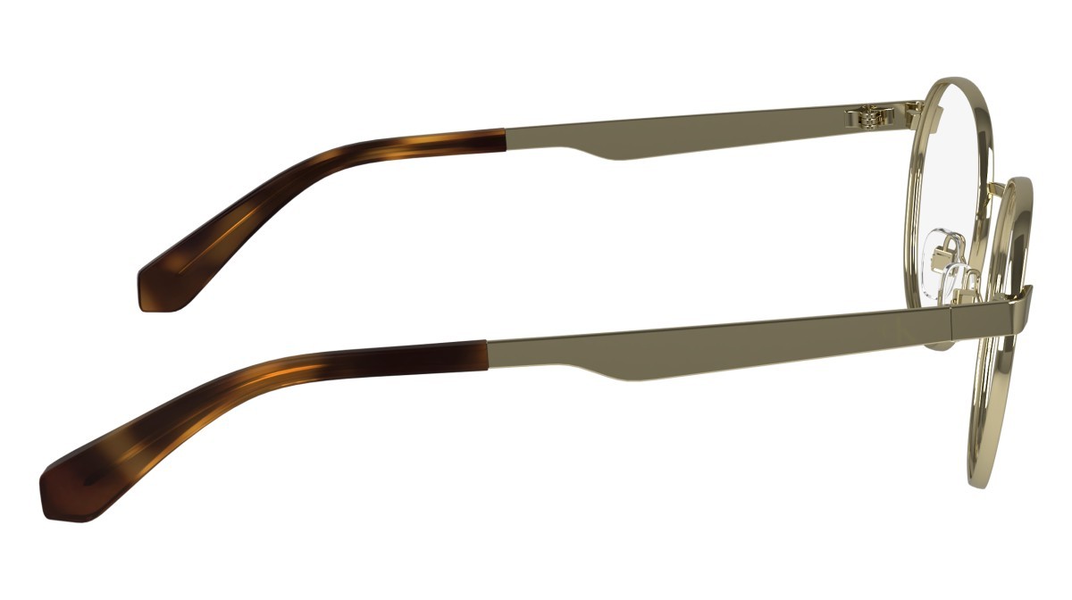 Occhiali da vista Calvin Klein Jeans CKJ24205 (717) colore gold forma rotondo 