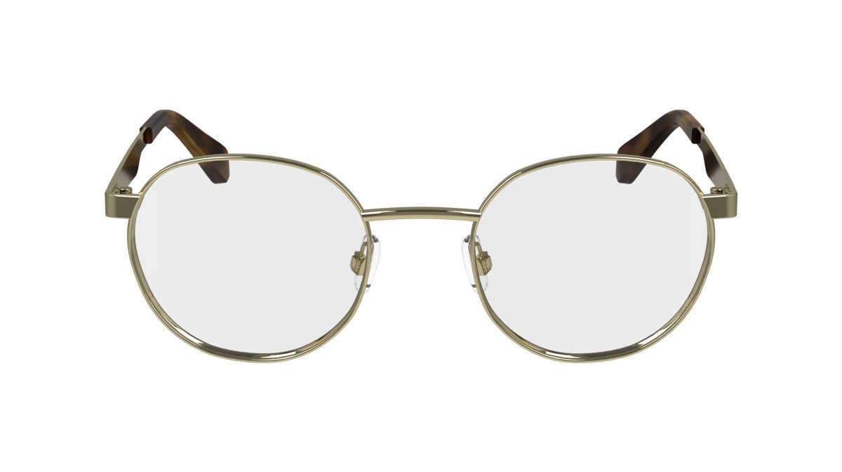Occhiali da vista Calvin Klein Jeans CKJ24205 (717) colore gold forma rotondo 