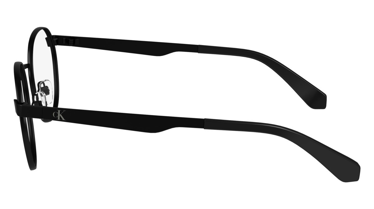 Eyeglasses Calvin Klein Jeans CKJ24205 N (001) color black shape round 
