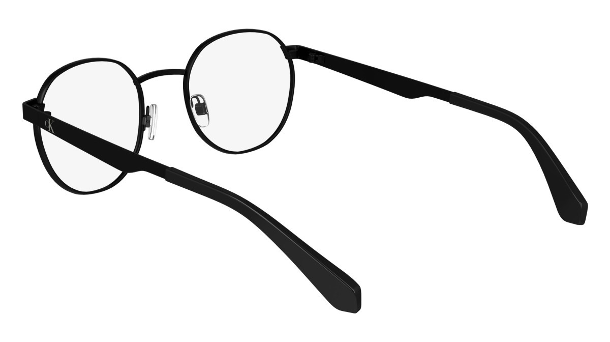 Eyeglasses Calvin Klein Jeans CKJ24205 N (001) color black shape round 
